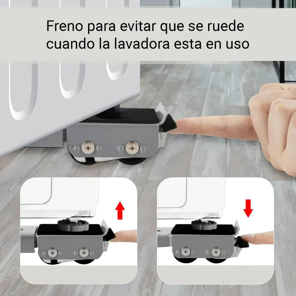 COMBO DE 2 SOPORTES AJUSTABLES METALICOS