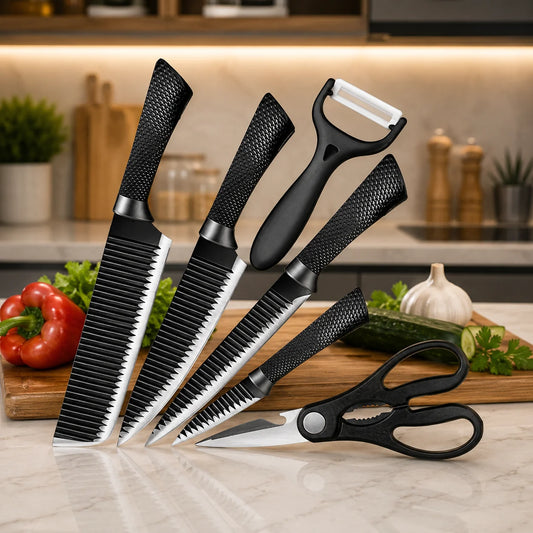 SET Profesional de Cuchillos Originales de Estados Unidos-Corta como todo un profesional