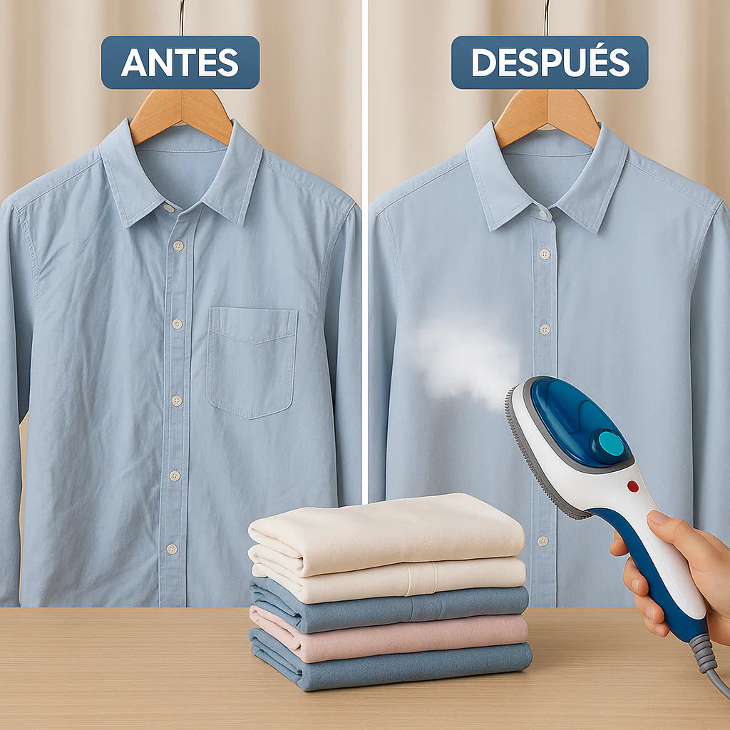 Plancha de vapor 4 en 1-Steamer® AHORRA ENERGÍA