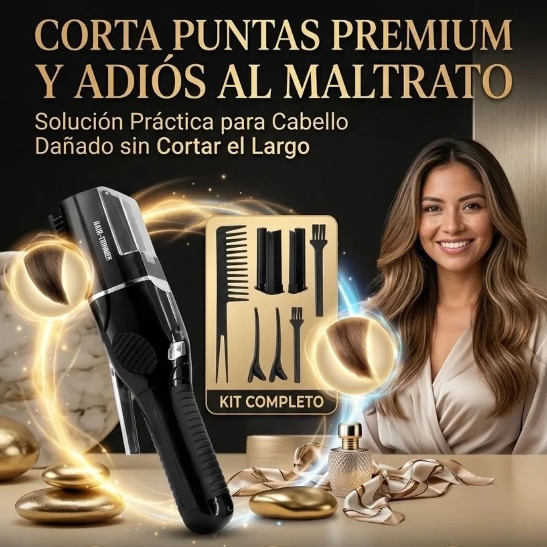CORTA PUNTAS PREMIUM PROFESIONAL. ACCESORIOS GRATIS INCLUIDOS