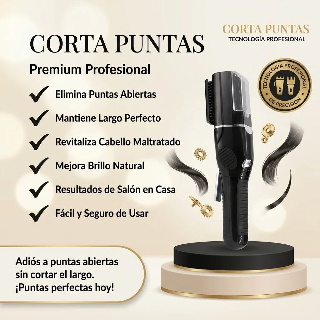 CORTA PUNTAS PREMIUM PROFESIONAL. ACCESORIOS GRATIS INCLUIDOS