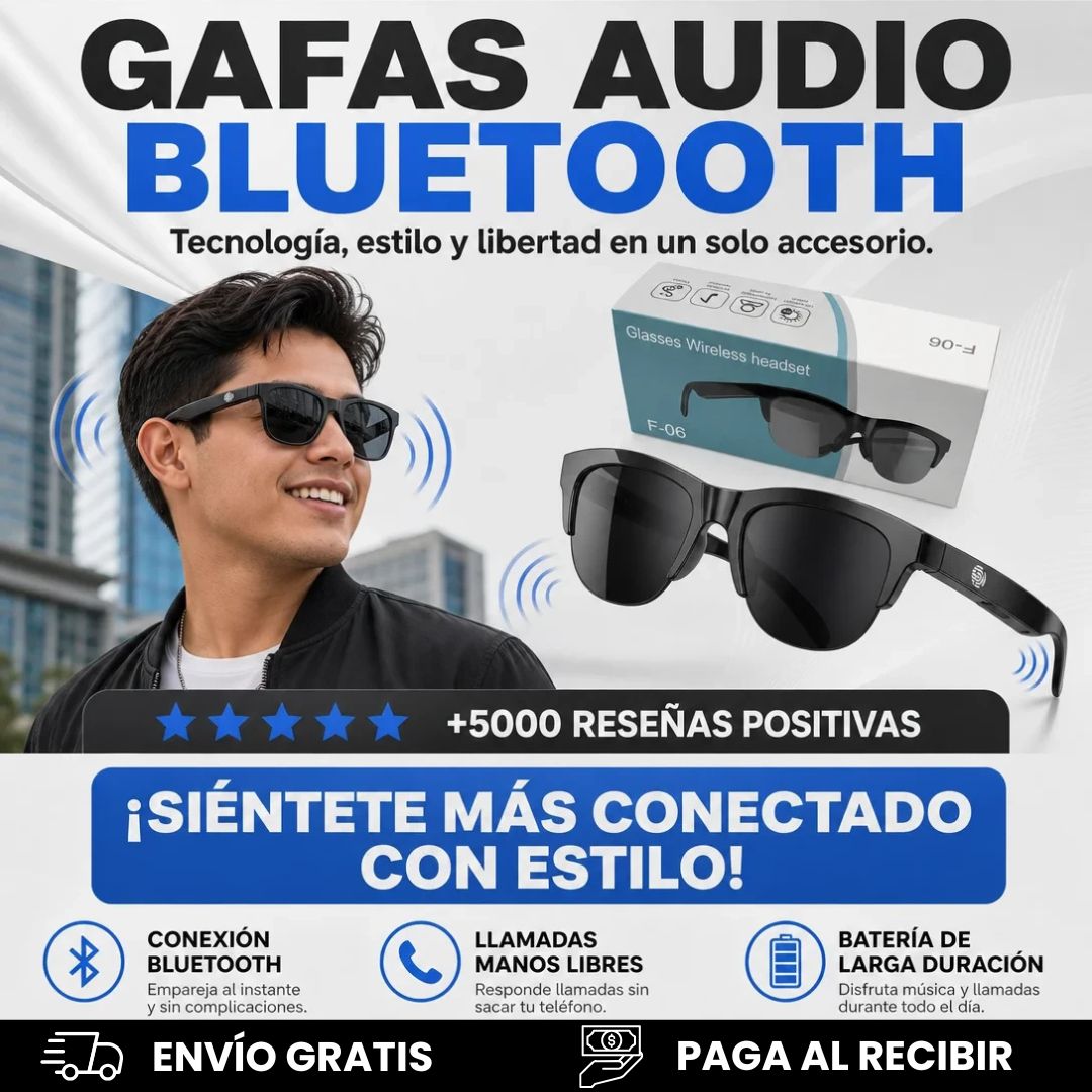 GAFAS INTELIGENTES, MÚSICA LLAMADAS Y MÁS