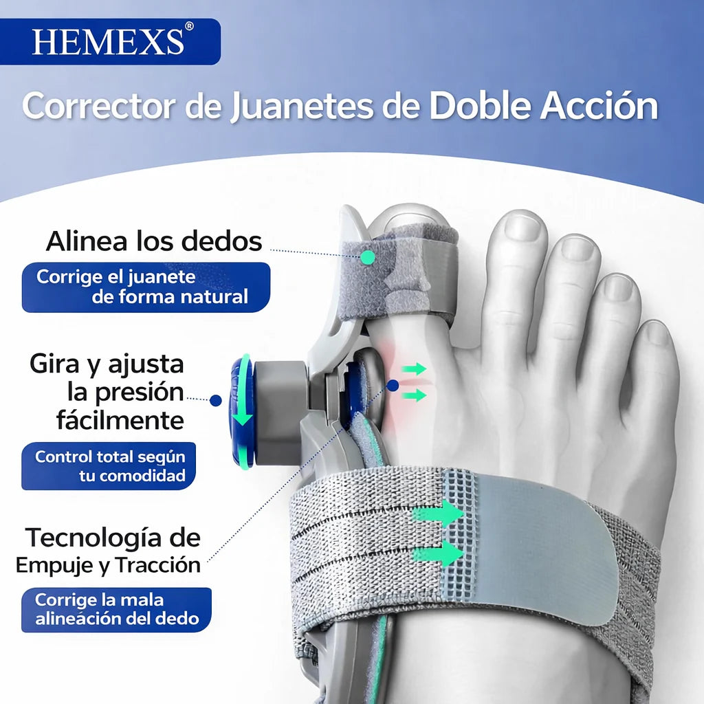 CORRECTOR DE JUANETES TERAPEUTICO. ALIVIO Y CORRECCIÓN GARANTIZADO