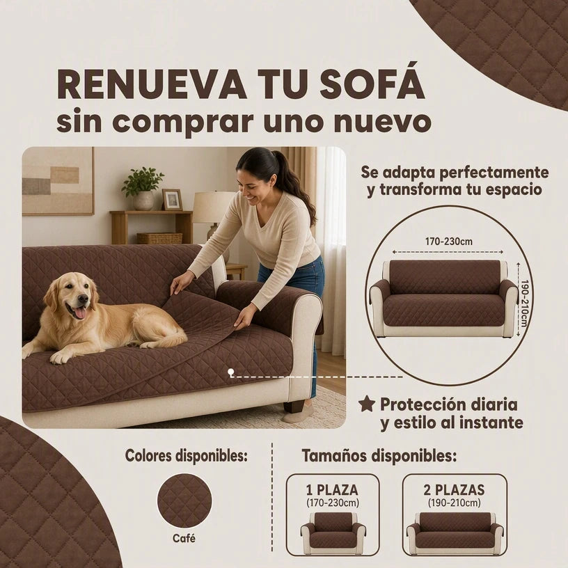 PROTECTOR DE SOFÁ ORIGINAL – ¡RENUEVA Y PROTEGE TU SALA!